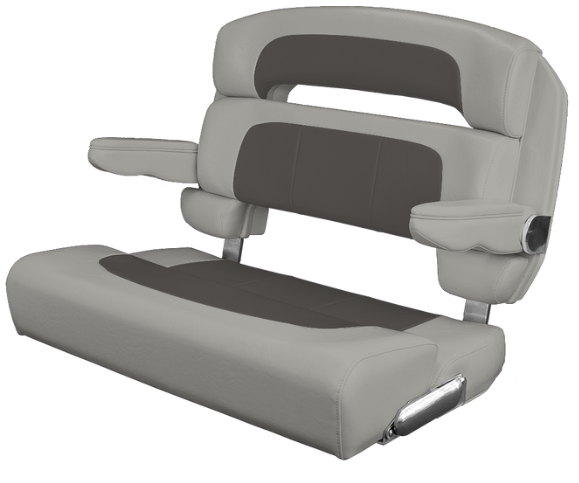 Suncoast Marine and Auto offers TACO MARINE Custom Capri Helm Bench Seat, 36" Capriccio White