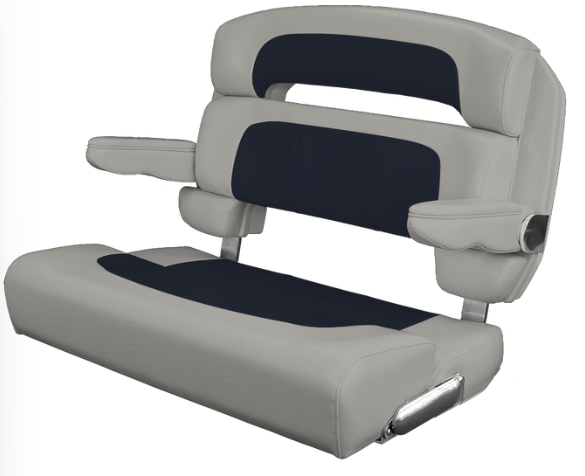 Suncoast Marine and Auto offers TACO MARINE Custom Capri Helm Bench Seat, 36" Capriccio White
