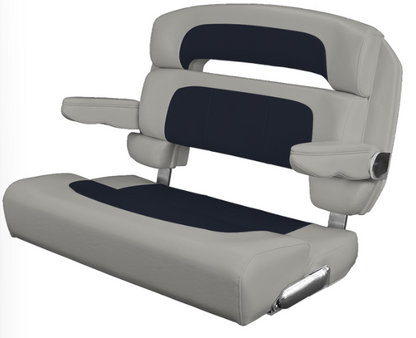 Suncoast Marine and Auto offers TACO MARINE Custom Capri Helm Bench Seat, 36" Capriccio White