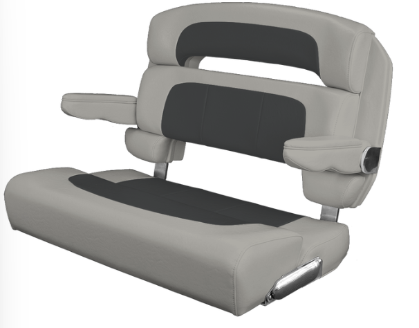 Suncoast Marine and Auto offers TACO MARINE Custom Capri Helm Bench Seat, 36" Capriccio White