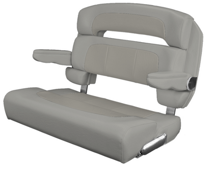 Suncoast Marine and Auto offers TACO MARINE Custom Capri Helm Bench Seat, 36" Capriccio Salt