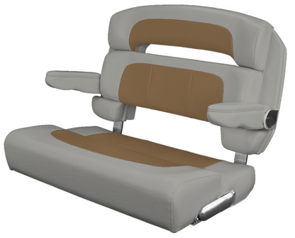 Suncoast Marine and Auto offers TACO MARINE Custom Capri Helm Bench Seat, 36" Capriccio Salt