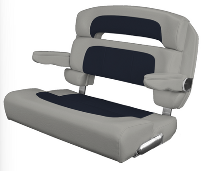 Suncoast Marine and Auto offers TACO MARINE Custom Capri Helm Bench Seat, 36" Capriccio Salt