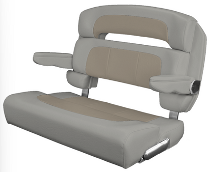 Suncoast Marine and Auto offers TACO MARINE Custom Capri Helm Bench Seat, 36" Capriccio Salt