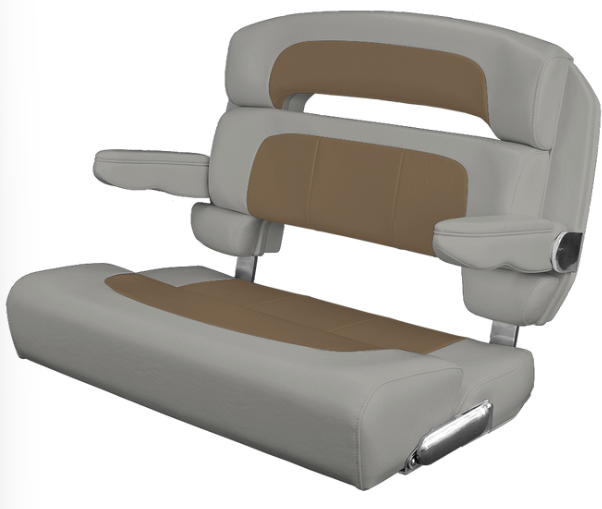Suncoast Marine and Auto offers TACO MARINE Custom Capri Helm Bench Seat, 36" Capriccio Salt