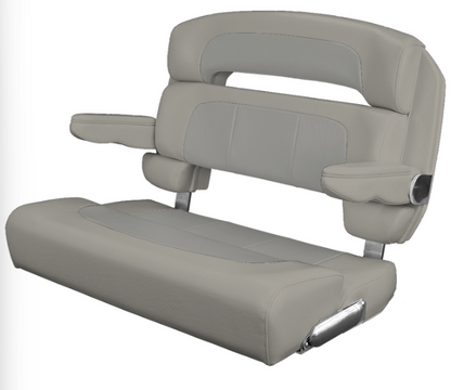 Suncoast Marine and Auto offers TACO MARINE Custom Capri Helm Bench Seat, 36" Capriccio Cloud