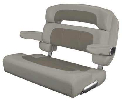Suncoast Marine and Auto offers TACO MARINE Custom Capri Helm Bench Seat, 36" Capriccio Cloud
