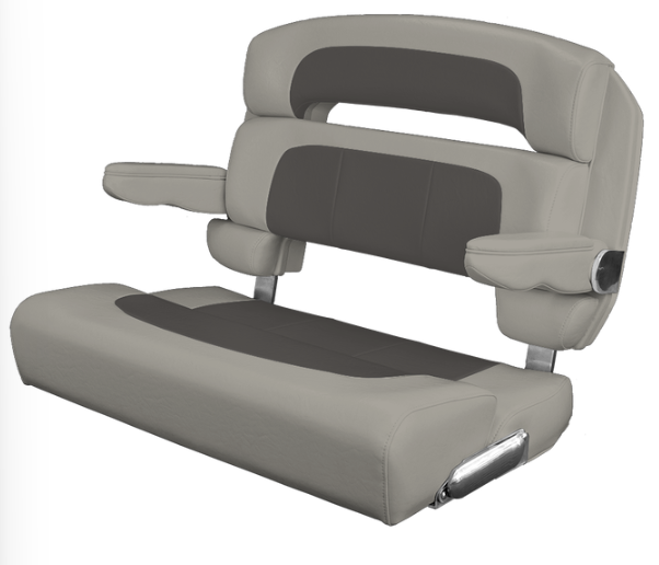 Suncoast Marine and Auto offers TACO MARINE Custom Capri Helm Bench Seat, 36" Capriccio Cloud