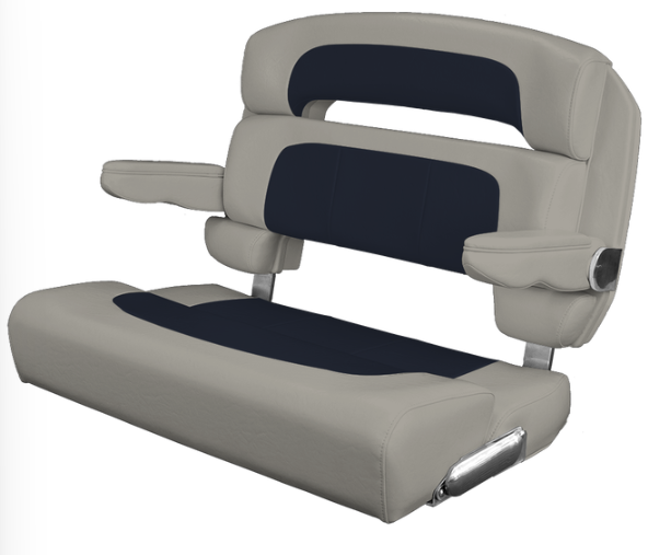 Suncoast Marine and Auto offers TACO MARINE Custom Capri Helm Bench Seat, 36" Capriccio Cloud