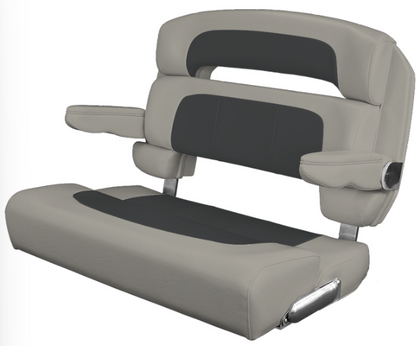 Suncoast Marine and Auto offers TACO MARINE Custom Capri Helm Bench Seat, 36" Capriccio Cloud