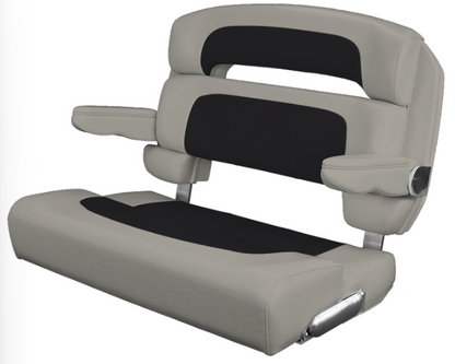 Suncoast Marine and Auto offers TACO MARINE Custom Capri Helm Bench Seat, 36" Capriccio Cloud