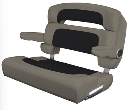 Suncoast Marine and Auto offers TACO MARINE Custom Capri Helm Bench Seat, 36" Capriccio Cadet Grey