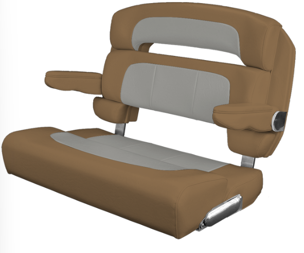 Suncoast Marine and Auto offers TACO MARINE Custom Capri Helm Bench Seat, 36" Capriccio Toast