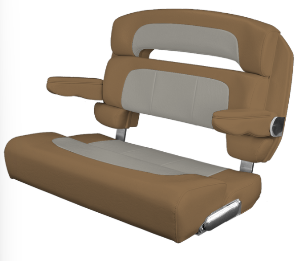 Suncoast Marine and Auto offers TACO MARINE Custom Capri Helm Bench Seat, 36" Capriccio Toast