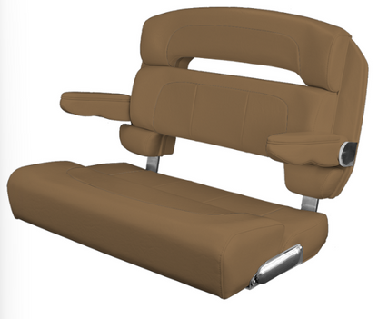 Suncoast Marine and Auto offers TACO MARINE Custom Capri Helm Bench Seat, 36" Capriccio Toast