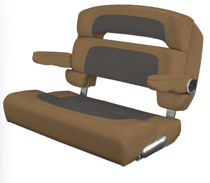 Suncoast Marine and Auto offers TACO MARINE Custom Capri Helm Bench Seat, 36" Capriccio Toast