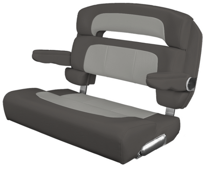 Suncoast Marine and Auto offers TACO MARINE Custom Capri Helm Bench Seat, 36" Capriccio Grey