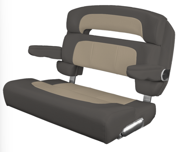 Suncoast Marine and Auto offers TACO MARINE Custom Capri Helm Bench Seat, 36" Capriccio Grey