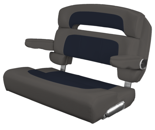 Suncoast Marine and Auto offers TACO MARINE Custom Capri Helm Bench Seat, 36" Capriccio Grey