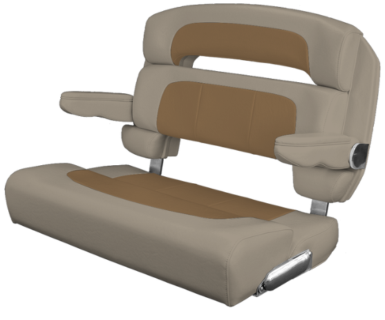 Suncoast Marine and Auto offers TACO MARINE Custom Capri Helm Bench Seat, 36" Capriccio Flax