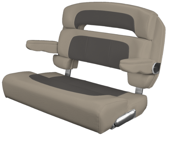 Suncoast Marine and Auto offers TACO MARINE Custom Capri Helm Bench Seat, 36" Capriccio Flax