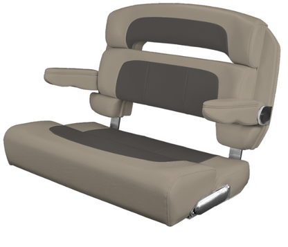 Suncoast Marine and Auto offers TACO MARINE Custom Capri Helm Bench Seat, 36" Capriccio Flax