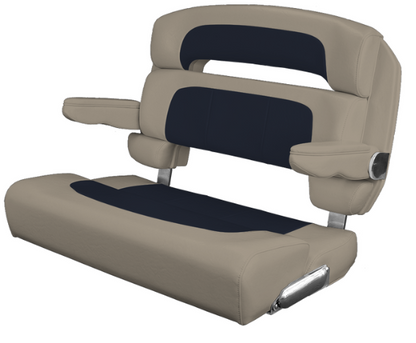 Suncoast Marine and Auto offers TACO MARINE Custom Capri Helm Bench Seat, 36" Capriccio Flax