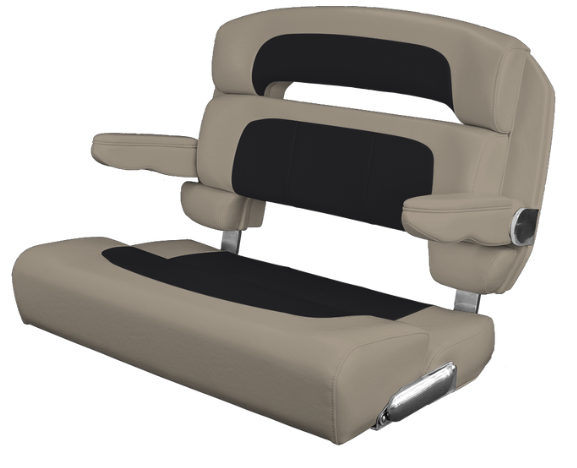 Suncoast Marine and Auto offers TACO MARINE Custom Capri Helm Bench Seat, 36" Capriccio Flax