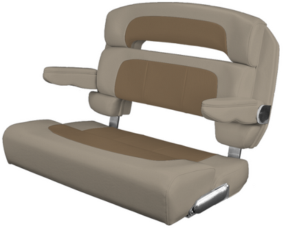Suncoast Marine and Auto offers TACO MARINE Custom Capri Helm Bench Seat, 36" Capriccio Flax