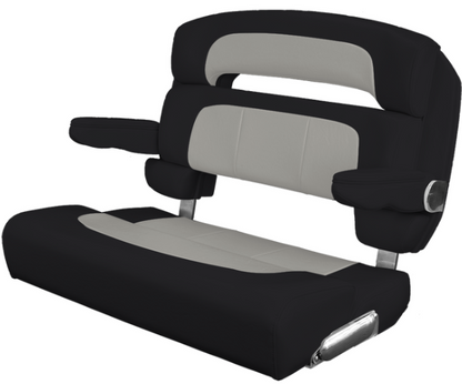 Suncoast Marine and Auto offers TACO MARINE Custom Capri Helm Bench Seat, 36" Capriccio Black