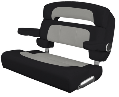 Suncoast Marine and Auto offers TACO MARINE Custom Capri Helm Bench Seat, 36" Capriccio Black