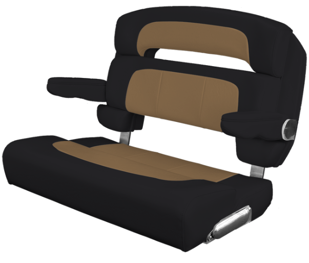 Suncoast Marine and Auto offers TACO MARINE Custom Capri Helm Bench Seat, 36" Capriccio Black