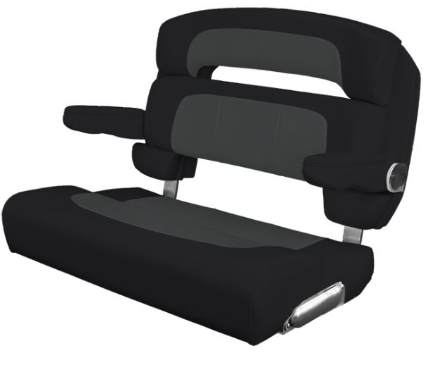 Suncoast Marine and Auto offers TACO MARINE Custom Capri Helm Bench Seat, 36" Capriccio Black