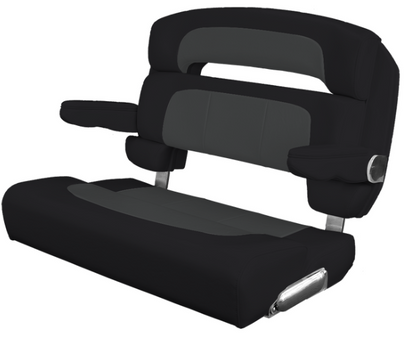 Suncoast Marine and Auto offers TACO MARINE Custom Capri Helm Bench Seat, 36" Capriccio Black
