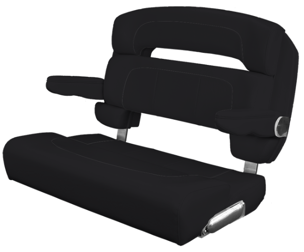 Suncoast Marine and Auto offers TACO MARINE Custom Capri Helm Bench Seat, 36" Capriccio Black