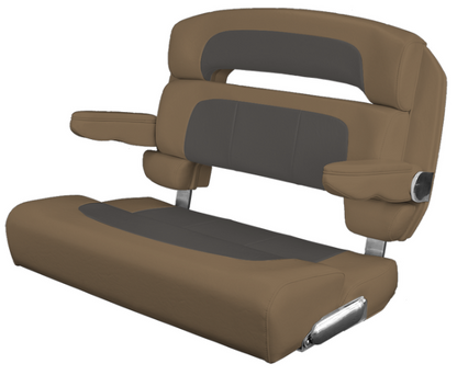 Suncoast Marine and Auto offers TACO MARINE Custom Capri Helm Bench Seat, 36" Capriccio Heather Beige