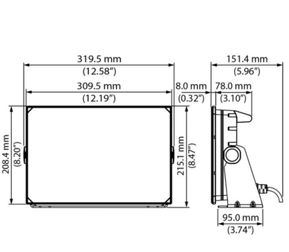 Suncoast Marine and Auto offers Simrad 3012 NSX 12" Combo (No Transducer)