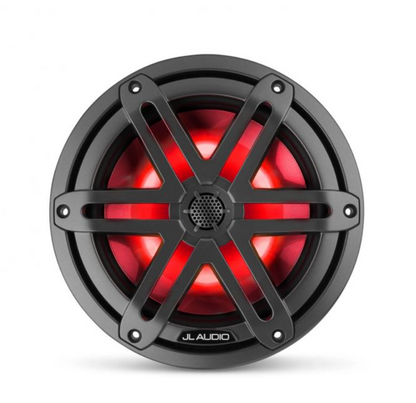 Suncoast Marine and Auto offers JL Audio® M3 Marine Speakers 7.7" with LED and Gray Sport Grille (M3-770X-S-Gm-i)