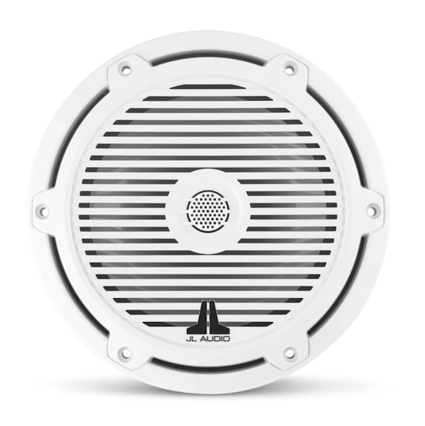 Suncoast Marine and Auto offers JL Audio M3 Series 7.7" Marine Coaxial Speakers w/Gloss White Classic Grilles - M3-770X-C-Gw [010-03065-00]