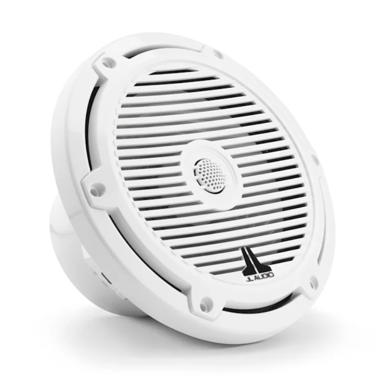 Suncoast Marine and Auto offers JL Audio M3 Series 7.7" Marine Coaxial Speakers w/Gloss White Classic Grilles - M3-770X-C-Gw [010-03065-00]
