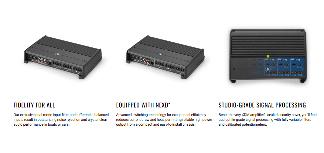Suncoast Marine Supply offers JL Audio XDM600/1 600W RMS Monoblock Class-D Marine Subwoofer Amplifier