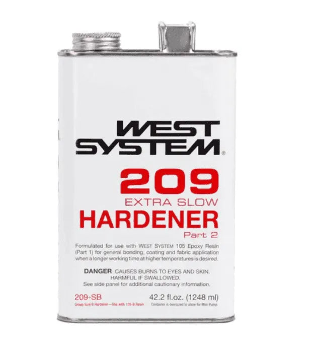 Suncoast Marine and Auto offers WEST SYSTEM #209 Extra Slow Hardener, 42.2 fl. oz. (209-SB)
