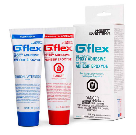 Suncoast Marine and Auto offers WEST SYSTEM G/flex 650 Liquid Epoxy, Resin and Hardener (650-8)