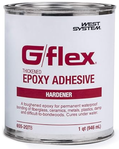 Suncoast Marine and Auto offers WEST SYSTEM G/flex 650 Liquid Epoxy, Resin and Hardener (650-2G)