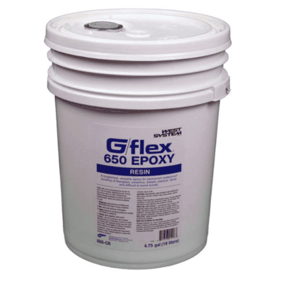 Suncoast Marine and Auto offers WEST SYSTEM G/flex 650 Liquid Epoxy, Resin and Hardener, 4 oz each (650-8)