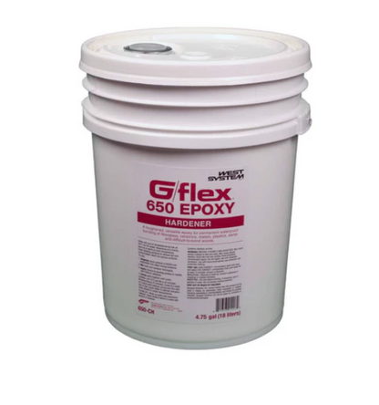 Suncoast Marine and Auto offers WEST SYSTEM G/flex 650 Epoxy Resin 4.75 gallon (650-CR)