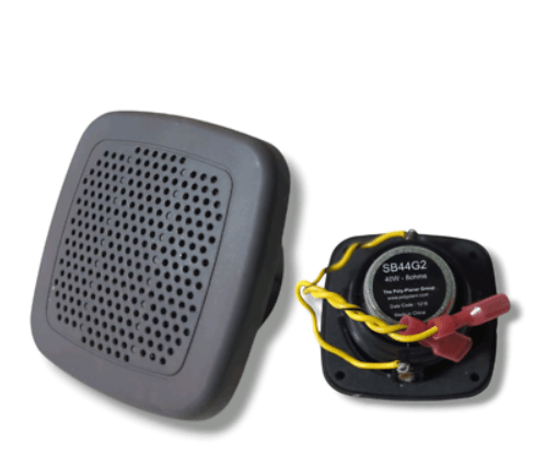 Suncoast Marine and Auto offers Poly-Planar Rectangular Spa Speaker - Dark Grey [SB44G1]