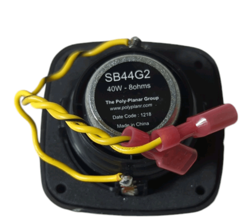 Suncoast Marine and Auto offers Poly-Planar Rectangular Spa Speaker - Dark Grey [SB44G1]