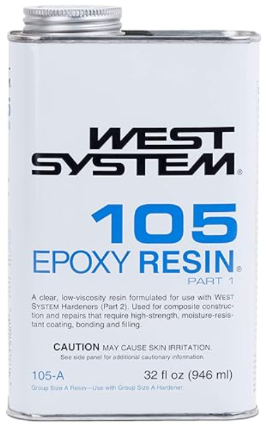 Suncoast Marine and Auto offers WEST SYSTEM #105 Part 1 Epoxy Resin, 52 Gallons (105-E)