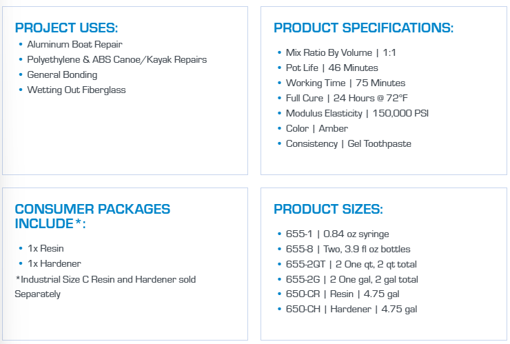 Suncoast Marine and Auto offers WEST SYSTEM G/flex Epoxy Adhesive Hardener, 4.7 gallons (655-CH)